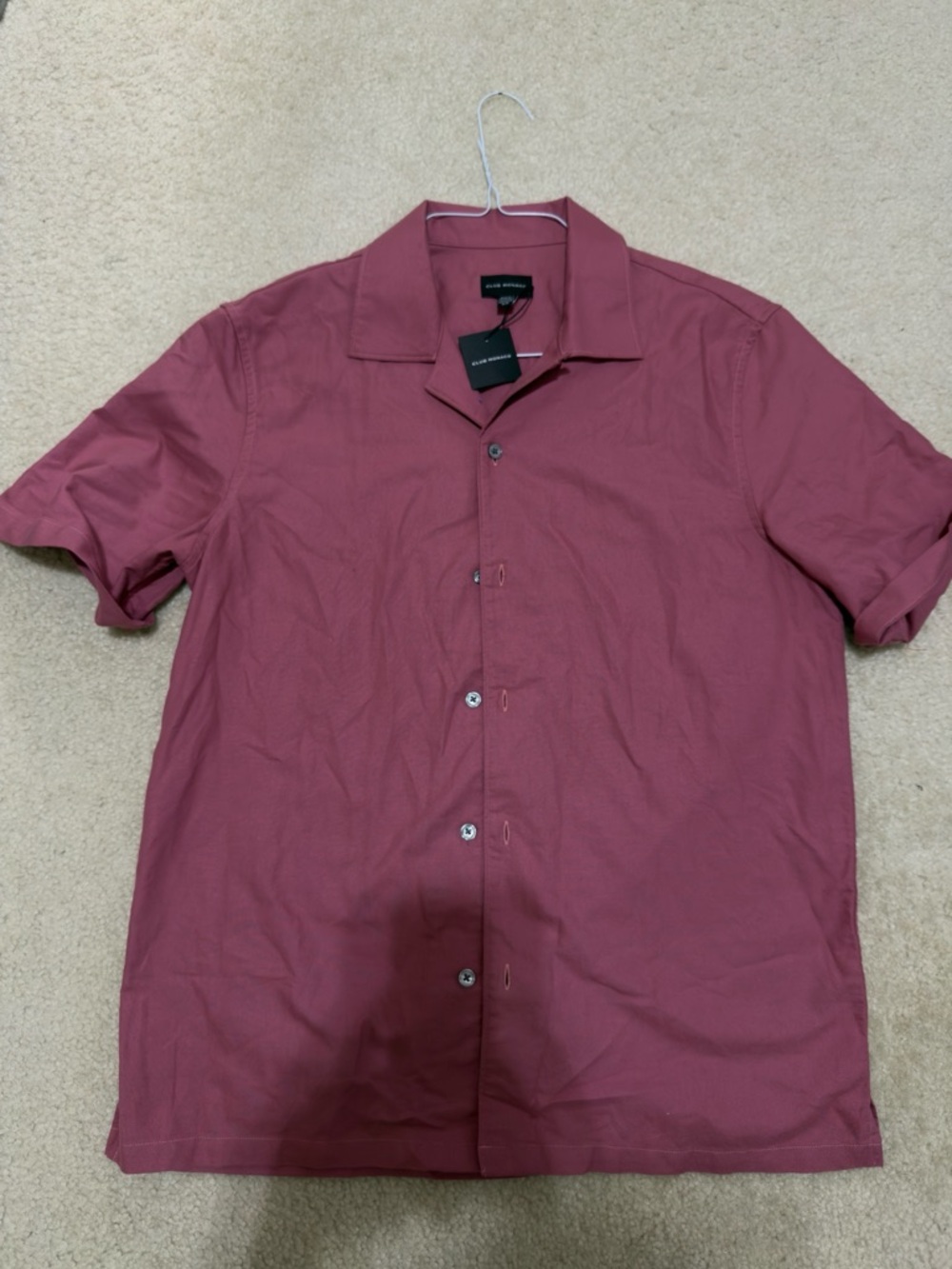 BRAND NEW CLUB MONACO CAMP SUMMER SHIRT - MENS SMALL 50% OFF
